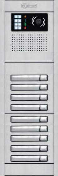 Golmar Nexa Aluminium 9 Μπουτονιερα Golmar Nexa Aluminium για 9 διαμερισματα