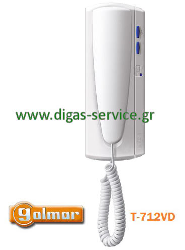 Golmar T-712vd Θυροτηλέφωνο Golmar T-712VD